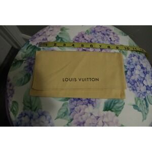 Louis Vuitton Dust Bag Pouch for Accessory or Jewelry‎ Beige 100% Cotton